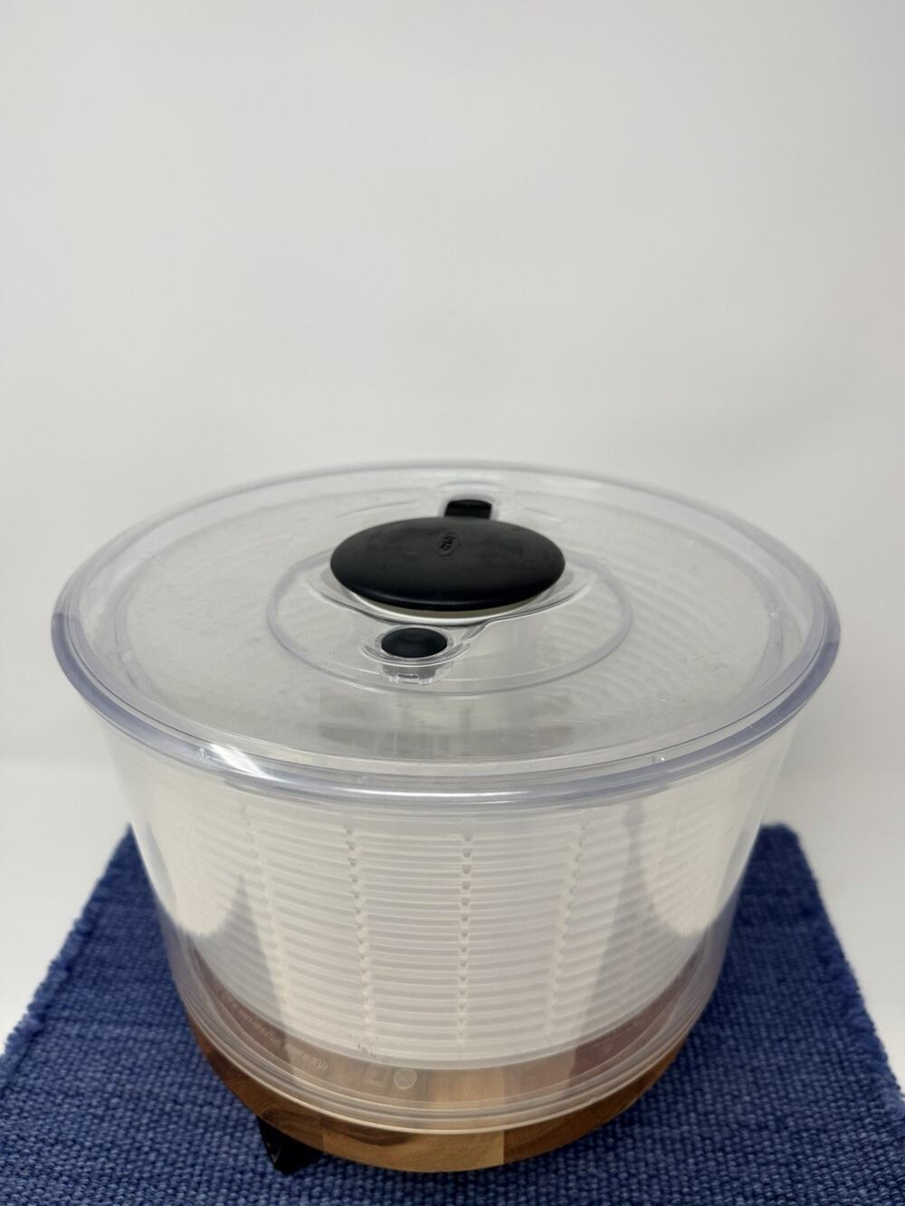 OXO Good Grips Large Salad Spinner - 6.22 Qt., Clear Three Pieces